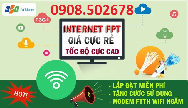 Lắp Mạng Cáp Quang FPT Hồ Chí Minh