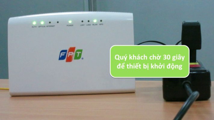 Modem FPT không vào được mạng